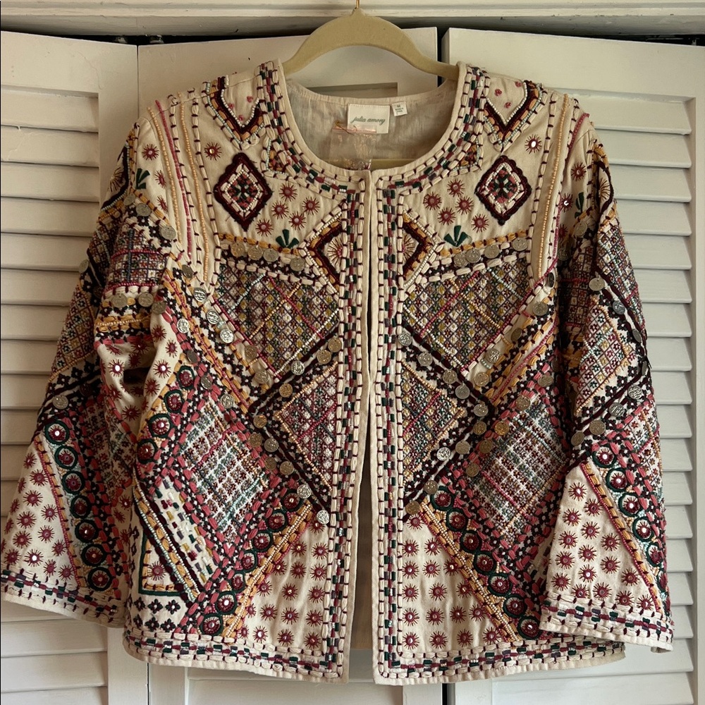 Julia Amory Embellished Jacket M